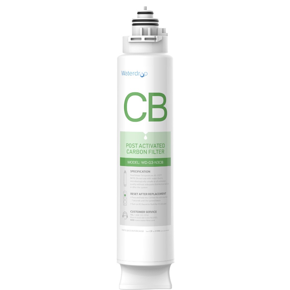 Waterdrop WD-G3-N3CB Filter, Replacement for WD-G3-W Reverse Osmosis System