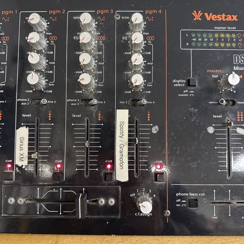 Vestax DSM-410 DJ Mixing Controller- As Is