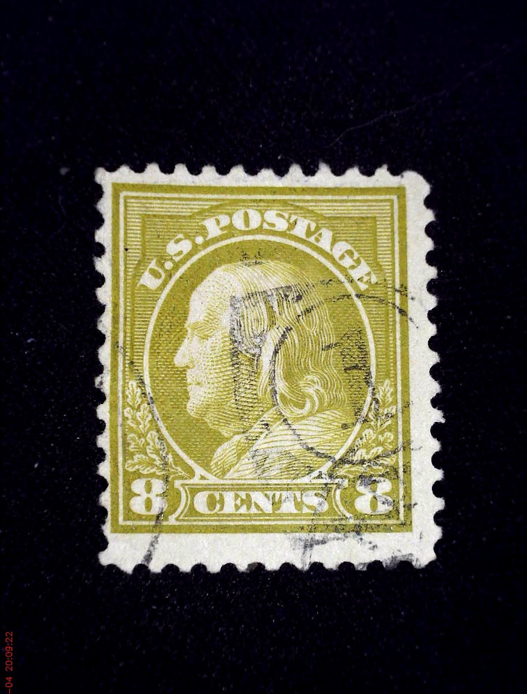 U.S. Benjamin Franklin 8 Cent Stamp Very Rare
