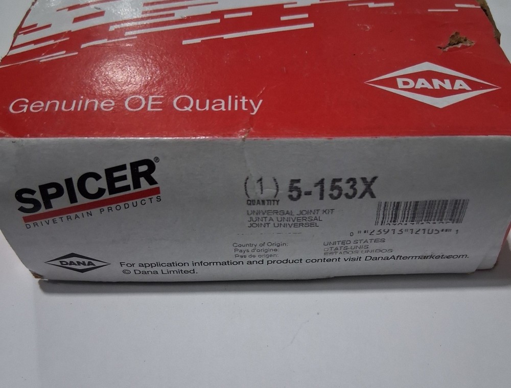 Spicer P051 Greaseable Universal Joint
