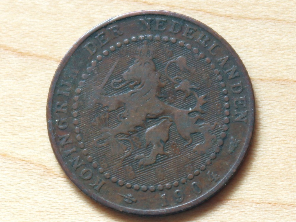 1904 Netherlands 1 Cent