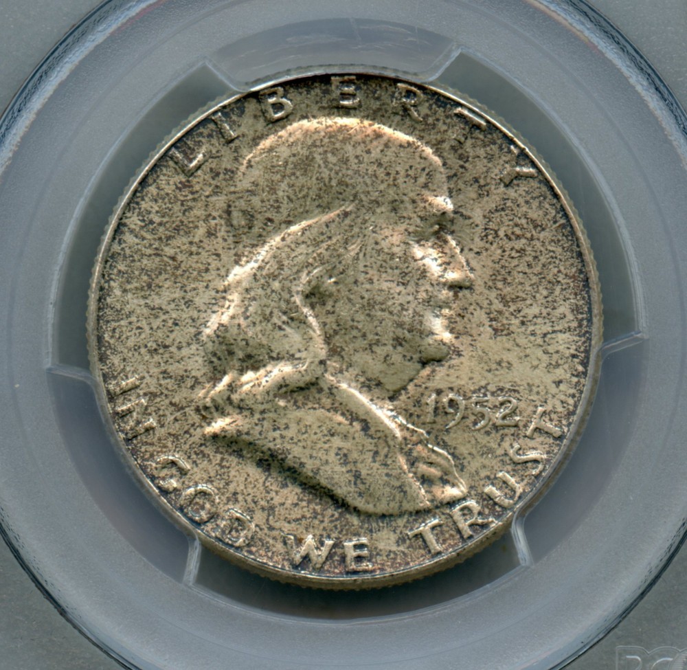 1952 Franklin Silver Half Dollar PCGS MS 65 FBL
