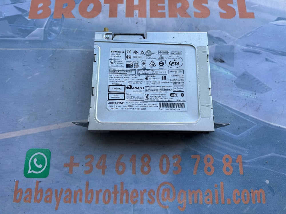 8798036 BMW Radio Navigation System