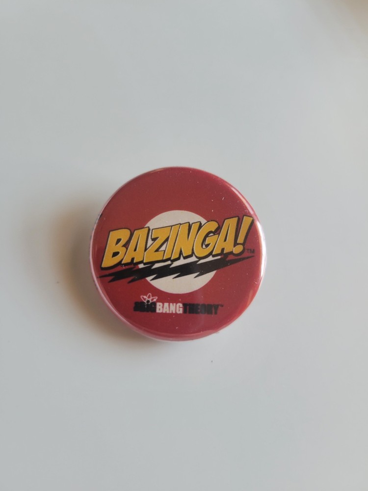 Big Bang Theory 3 Pack Pins Bazinga!