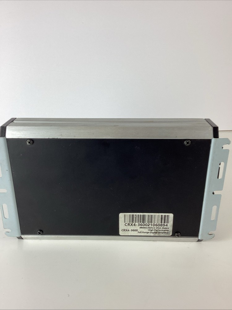Comando Audio CRX 4-3600 W/4CH High Performance Full Range Digital Car Amplifier