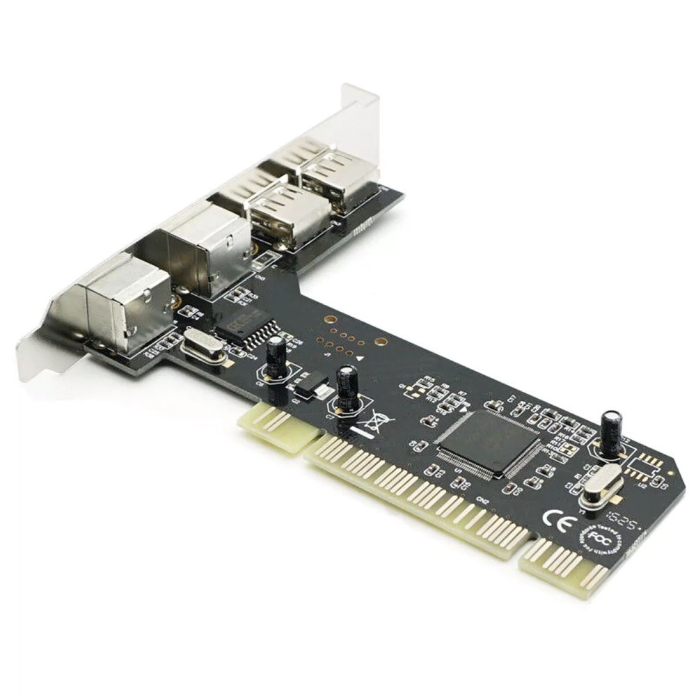 Multi-Interface PCI to PS2 PS/2 USB 2.0 For PC Keyboard Mouse Adapter Card