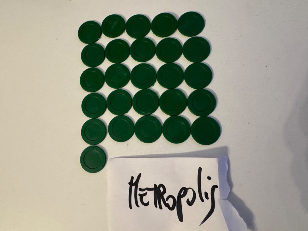 METROPOLIS EDITOYS - MOC & JAMBA - TOKEN