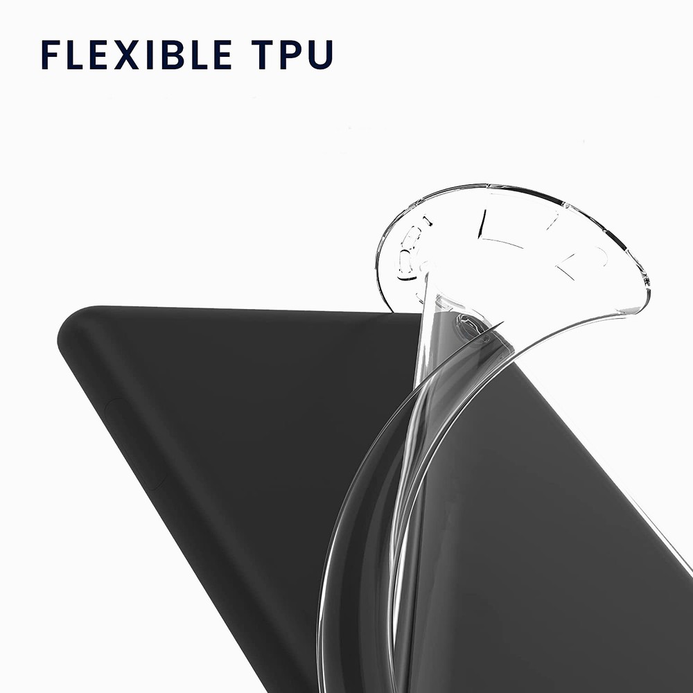 Heavy-Duty Clear TPU Shockproof Cover Case Guard Shield For Amazon Fire 7 (2022)