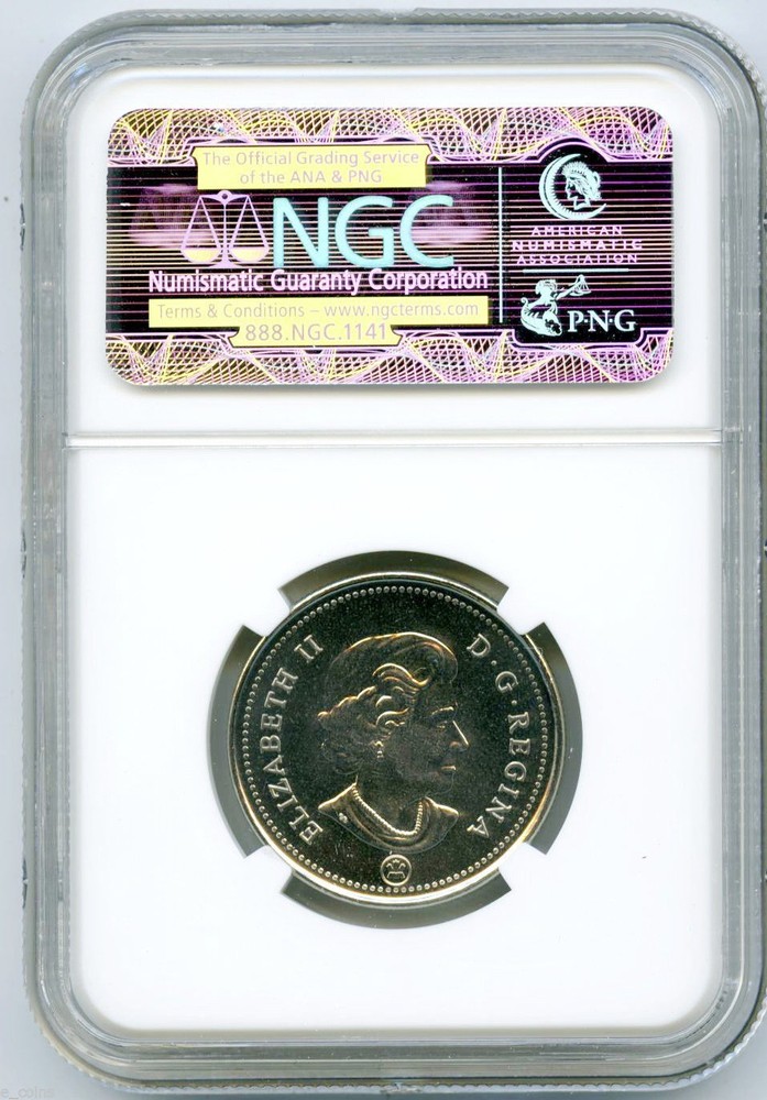 2015 CANADA 50 CENT HALF DOLLAR NGC MS69 FIRST RELEASES... SUPER RARE !!