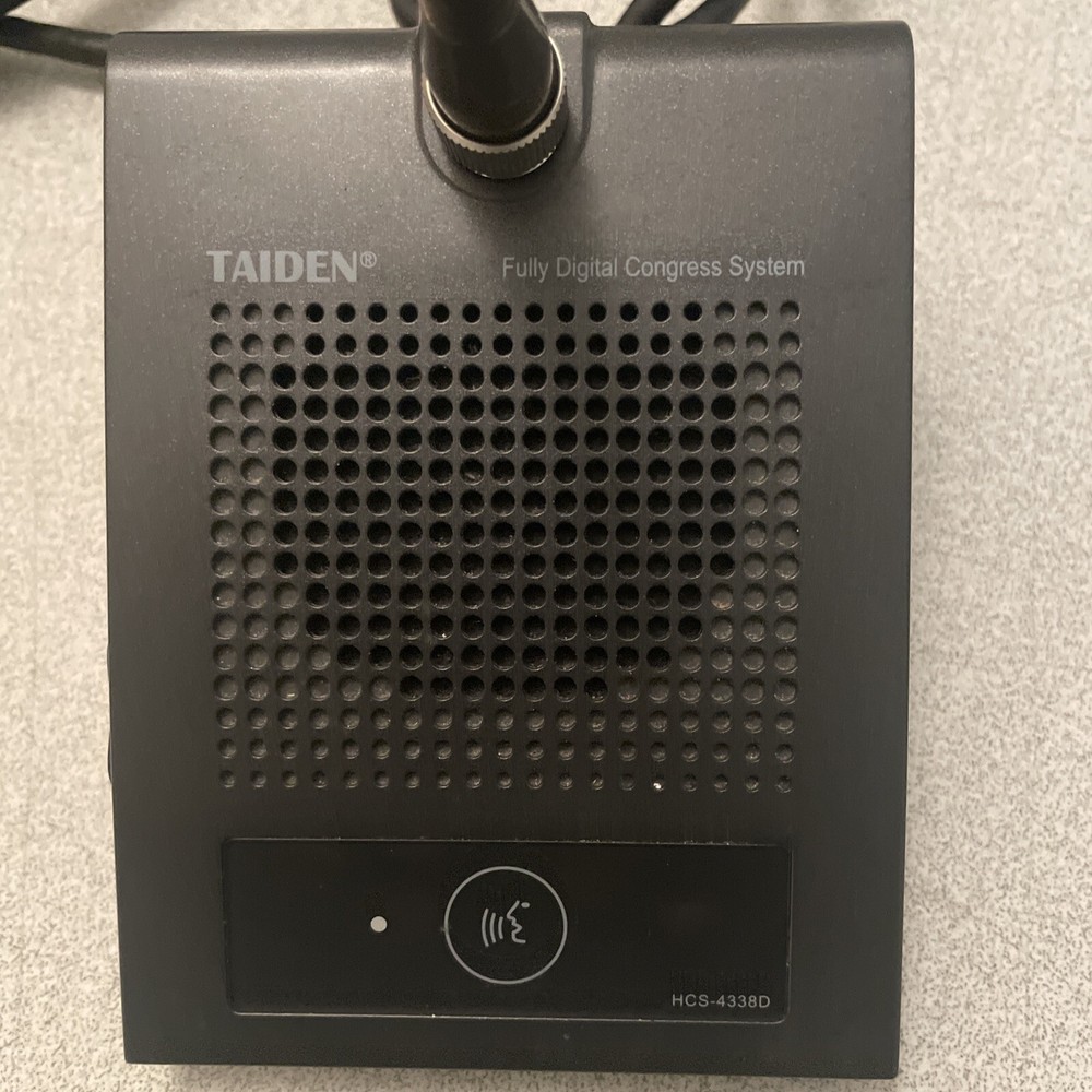 Taiden HCS-4338D Fully Digital Congress Microphone / Speaker System