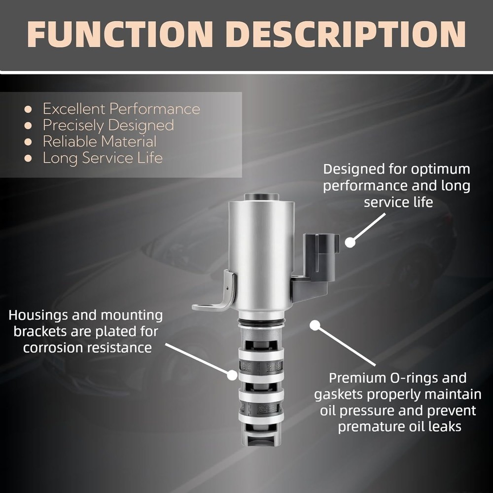 Engine Variable Valve Timing solenoid VVT Compatible with Sentra Maxima Front...