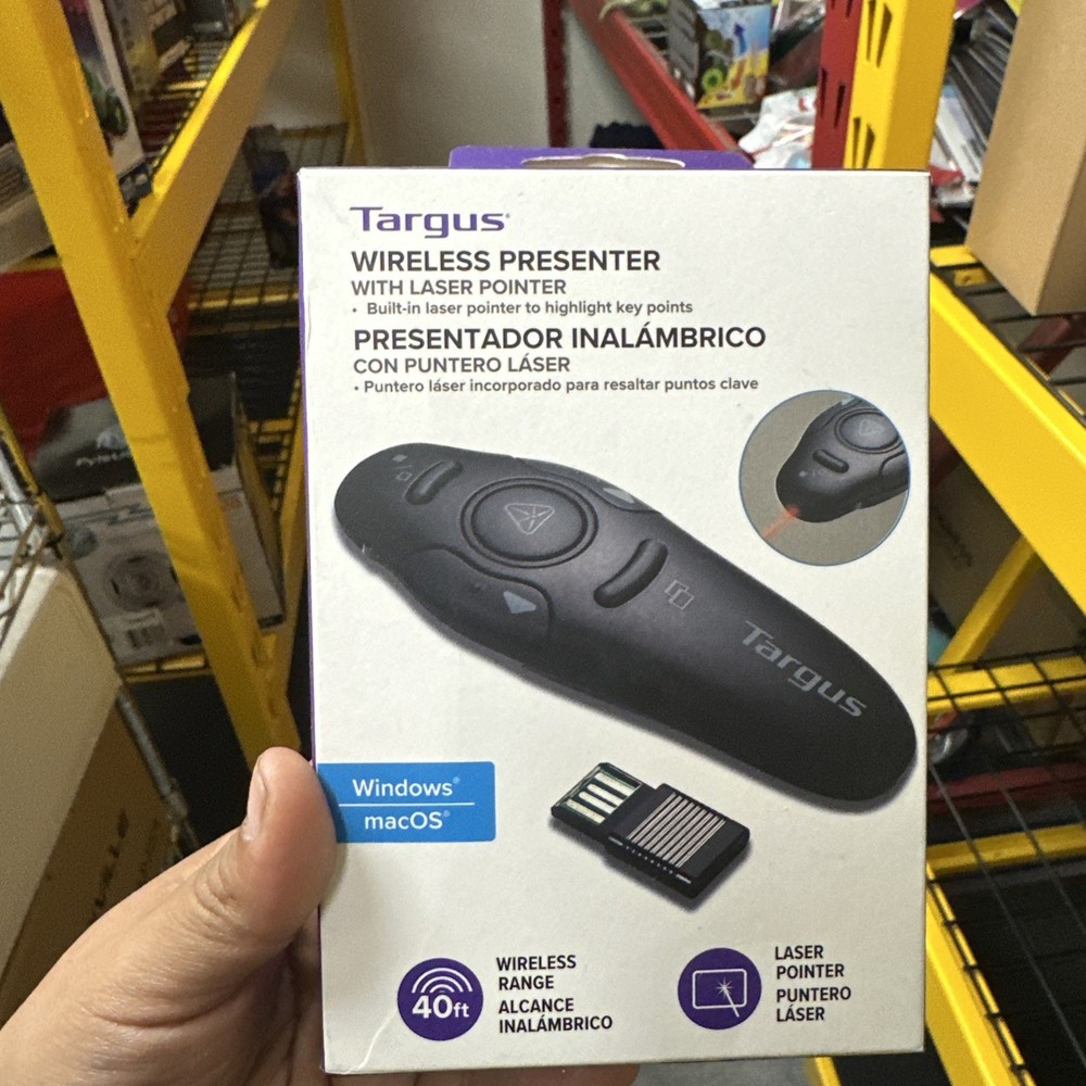 Targus Wireless USB Presenter with Laser Pointer - AMP16US
