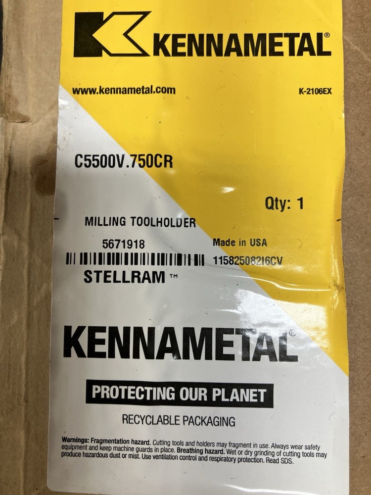 kennametal end mill