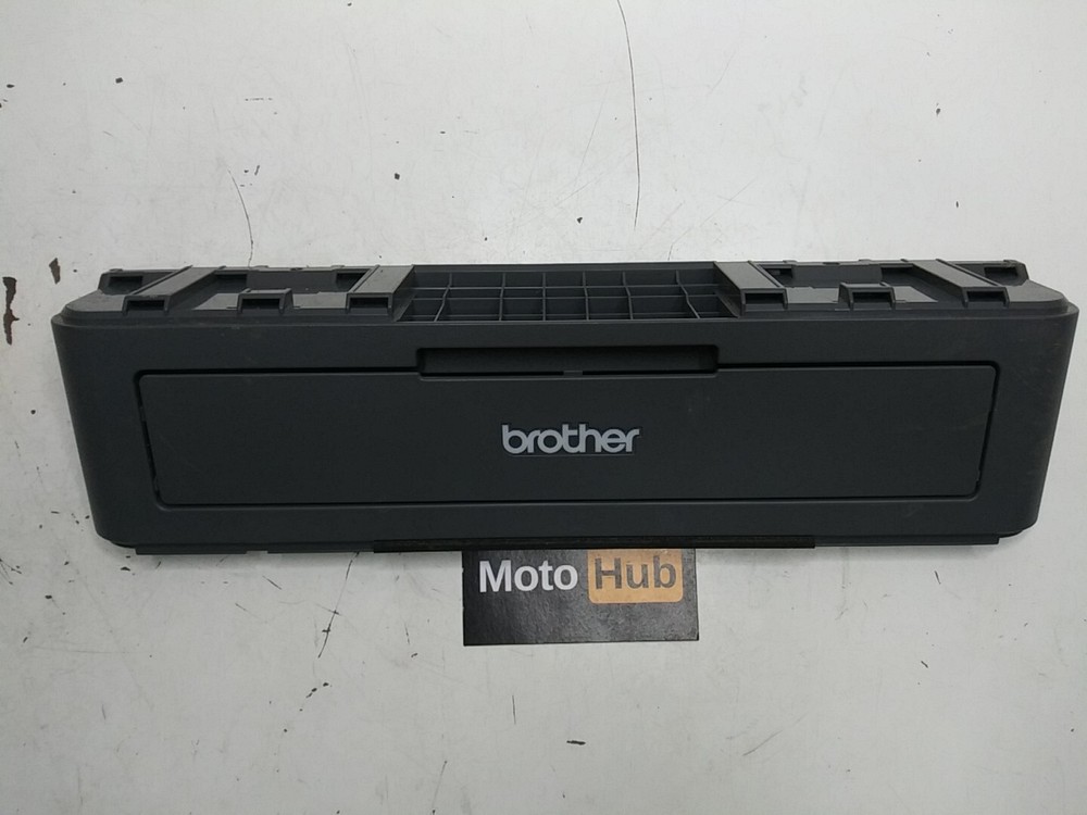 BROTHER MONOCHROMATIC LASER PRINTER FRONT COVER PANEL & FEED TRAY DOOR ASSEMBLY