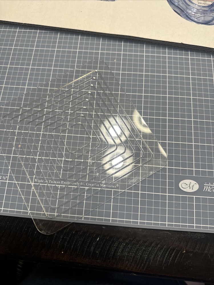 Creative Memoriesoval And Wavyy Patterns, Mat