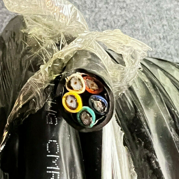 1ft Solid Copper Mini Composite RGB 5 Shielded Coax Digital Video Cable