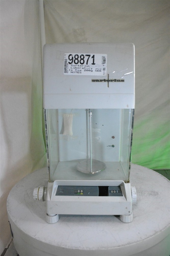Sartorius 2462 Laboratory Scale Max 200g SEE NOTES