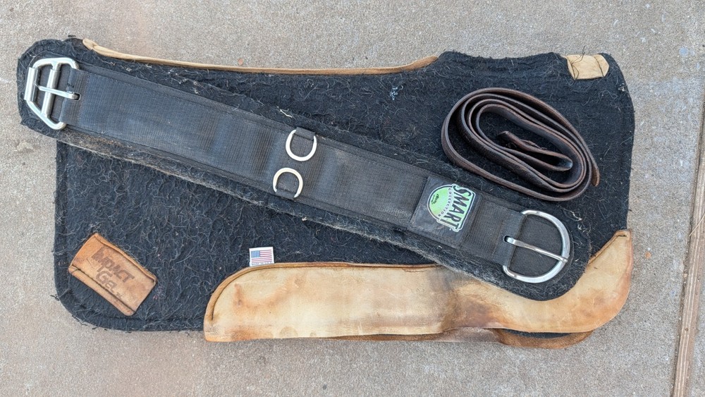 16” Black Western Saddle