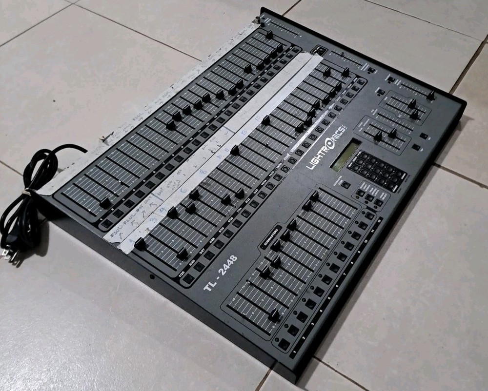 LIGHTRONICS TL-2448 Multi-Application Lighting Control Console UNTESTED