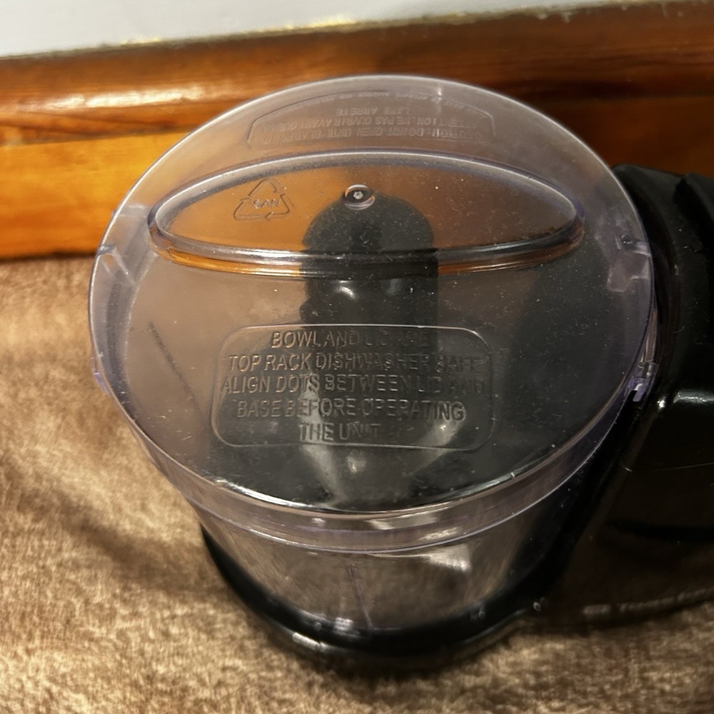 Toastmaster 1 1/2 Cup Mini Food Chopper Processor Tested Working