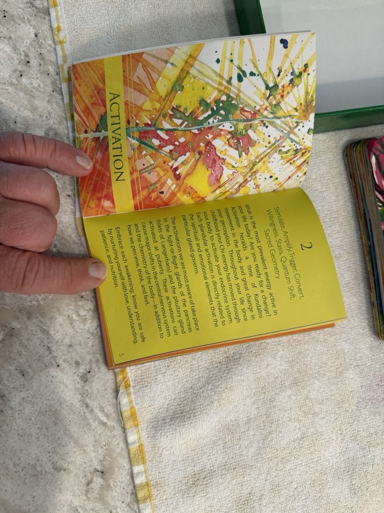 Rainbow Warrior Activation Oracle Deck & Guidebook 52 cards