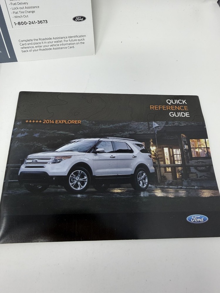 2014 Ford Explorer Owners Manual OEM Set