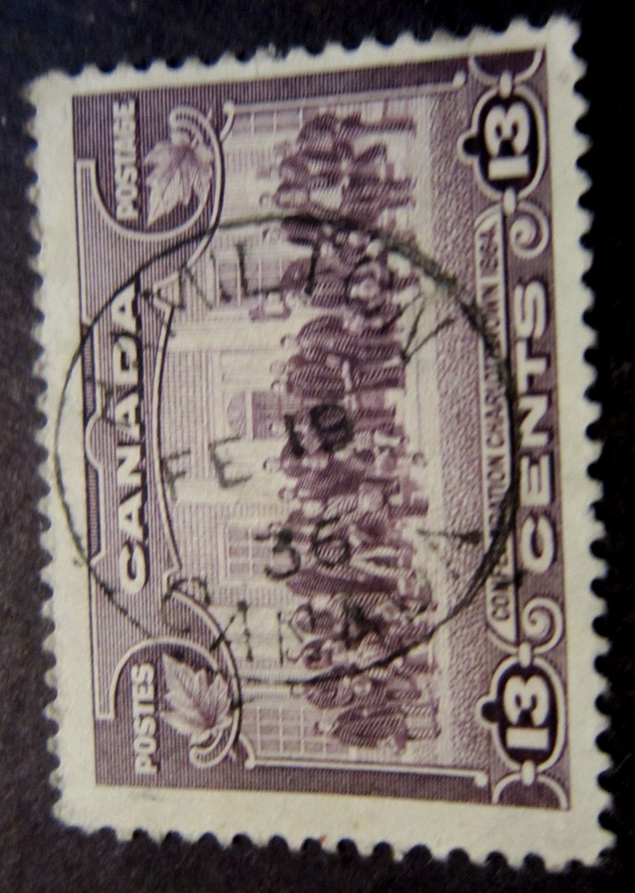 Canada #224 CDS Cancel  Hamilton, ON {ebhs64}