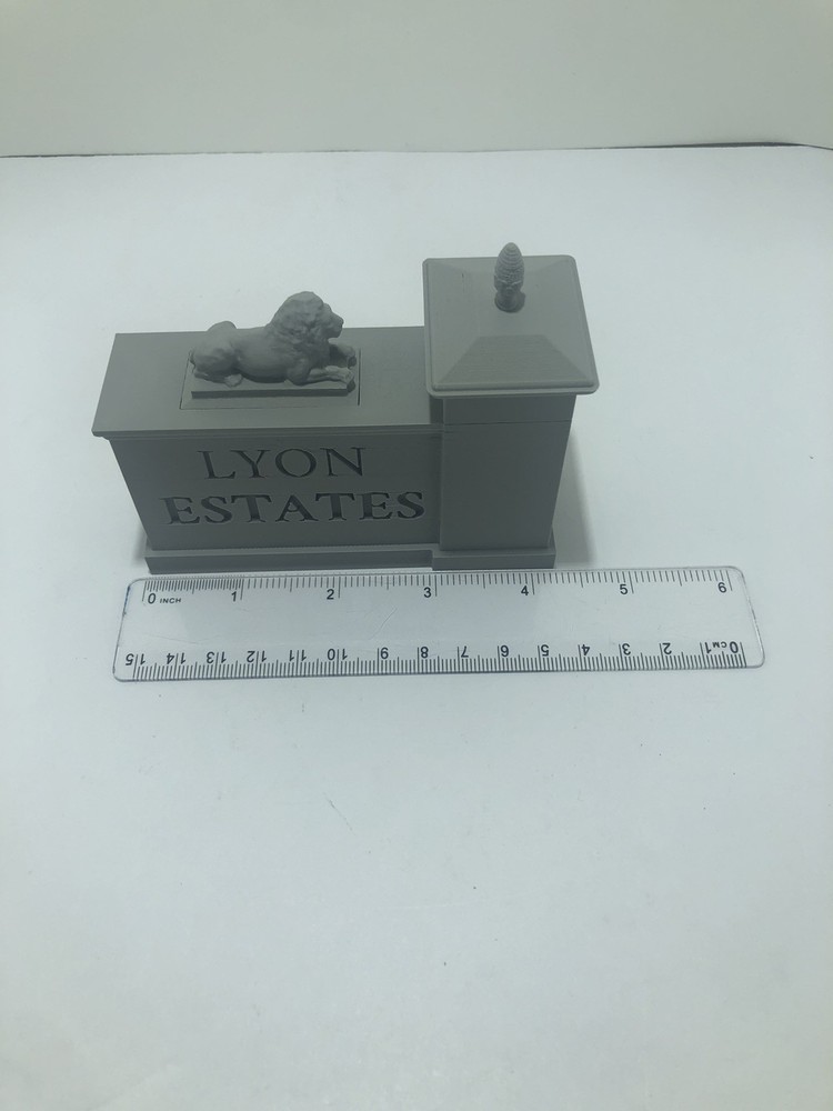 Back to the Future - "Lyon Estates" Monument Set - 3D Printed