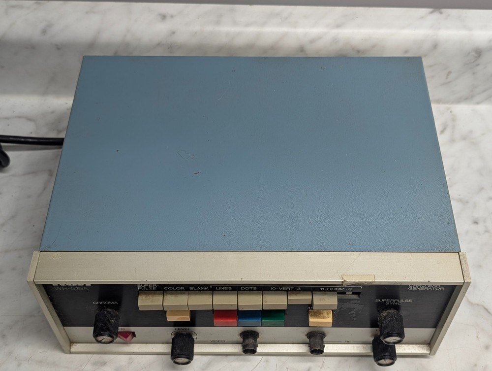 RCA Model Type # WR-515A Master CHRO-BAR Generator