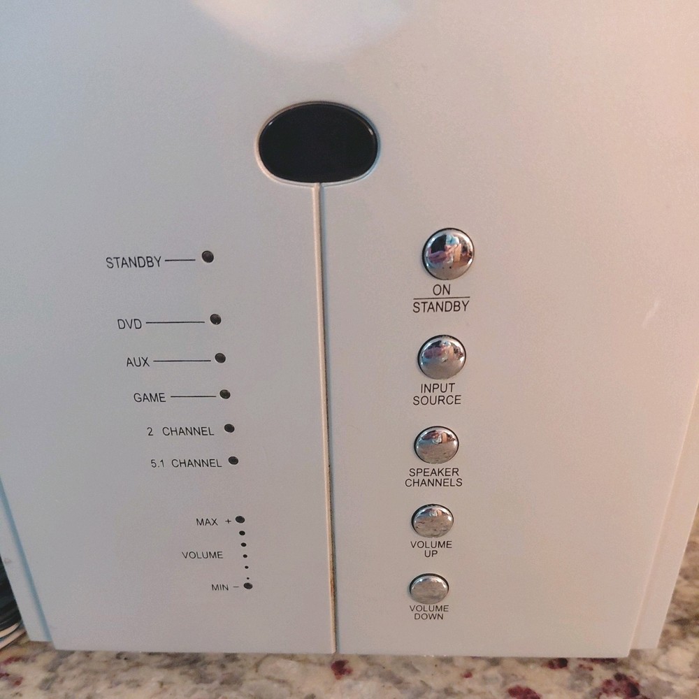 Regent HT-2004 Silver Audio Input/Output Home Theatre Speaker