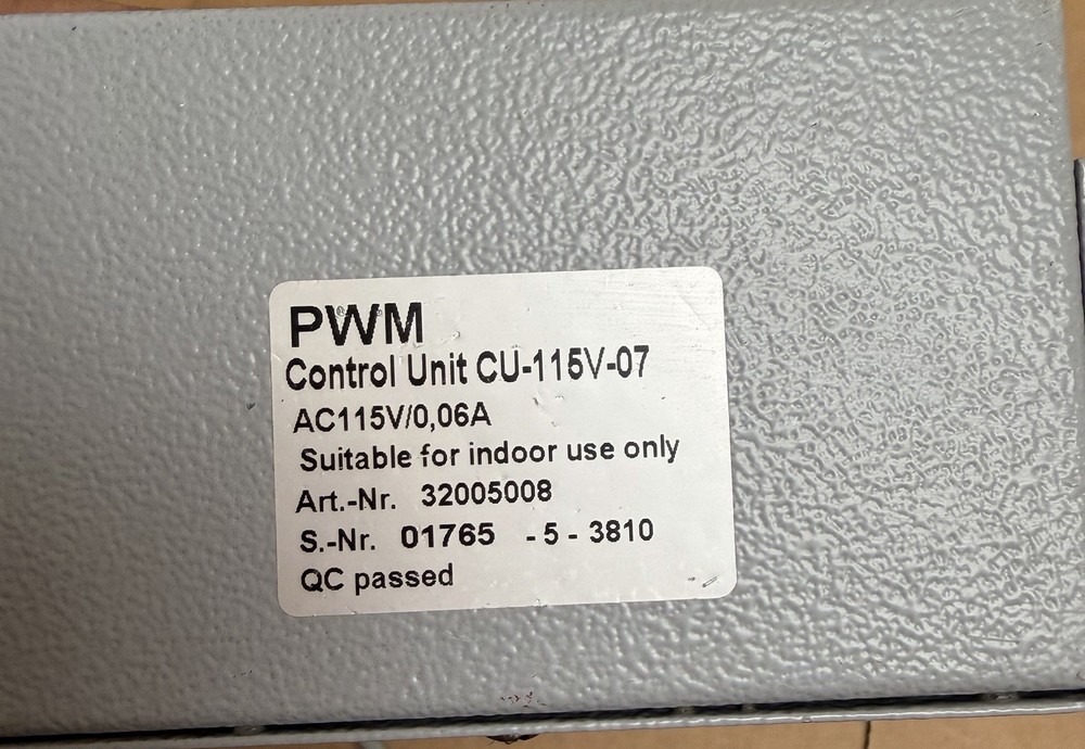 PWM Control Unit Cu-115V-12 ELECTRONIC PRICE SIGN CONTROLLER..