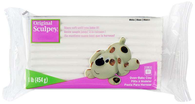 Sculpey Original Polymer Clay 1lb White