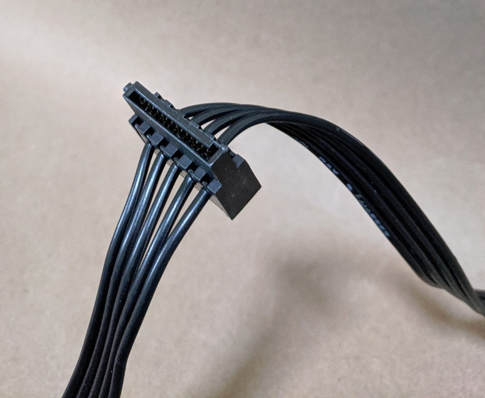 NEW PowerSpec® Modular 2x SATA 1x Molex Cable Set for PS650GSM / PS650BSM PC PSU