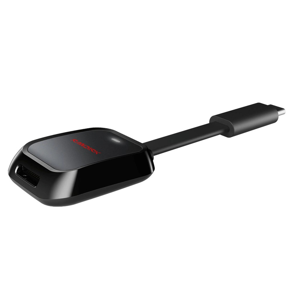 SanDisk QuickFlow SDDR-B751-GNANN microSD Card Reader with USB-C