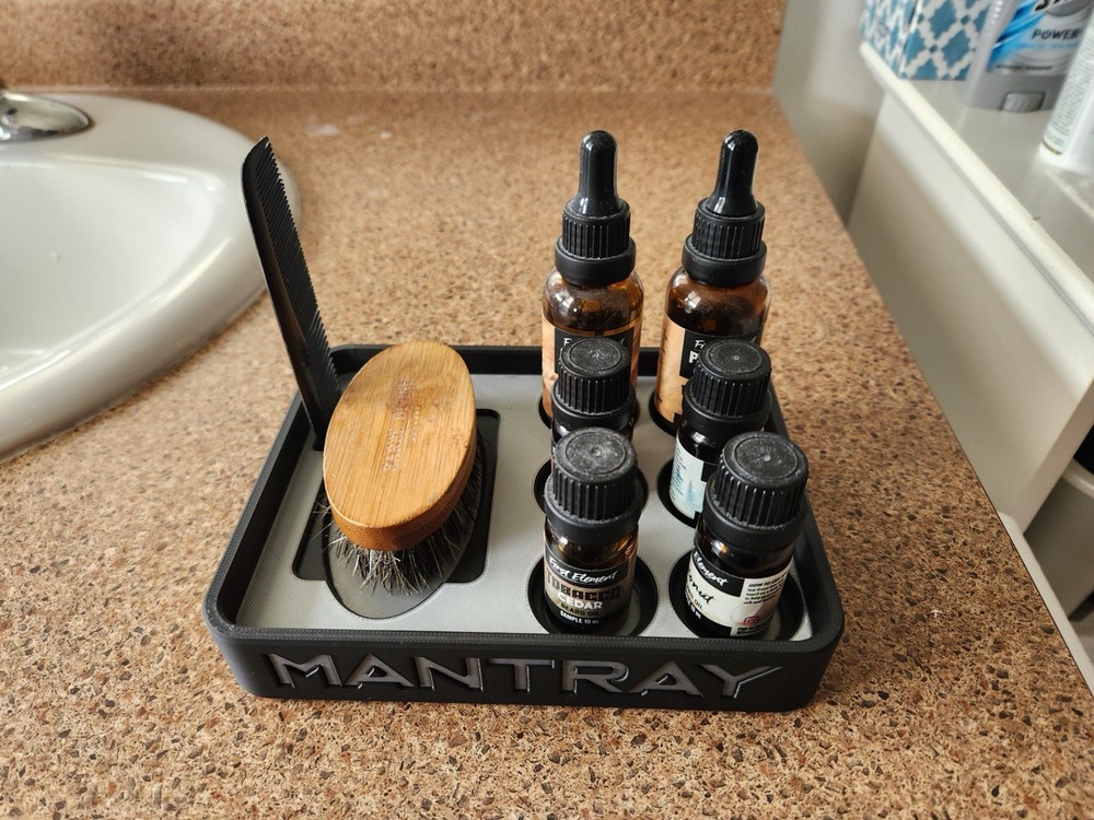 The ManTray (tray For Beard Accessories)