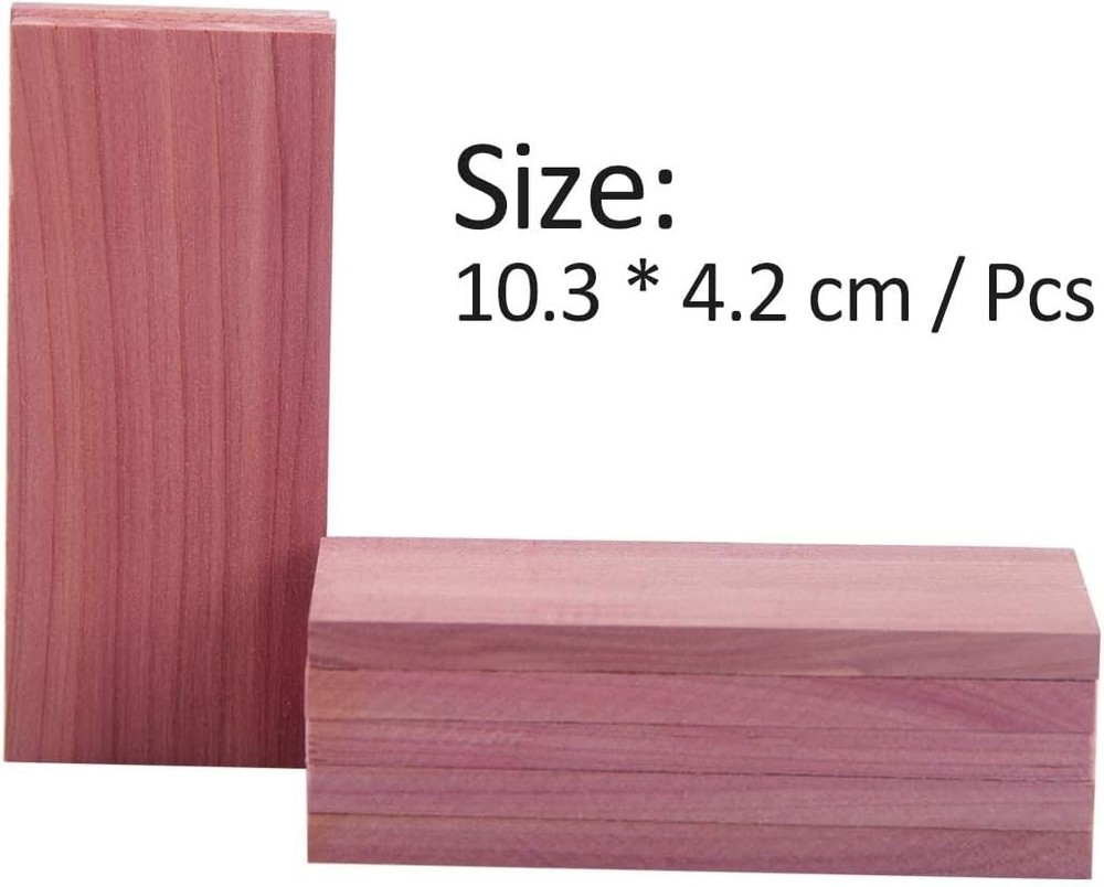 Cedar Space Cedar Blocks for Closet Storage,100% Aromatic Red Ceder Blocks Cedar