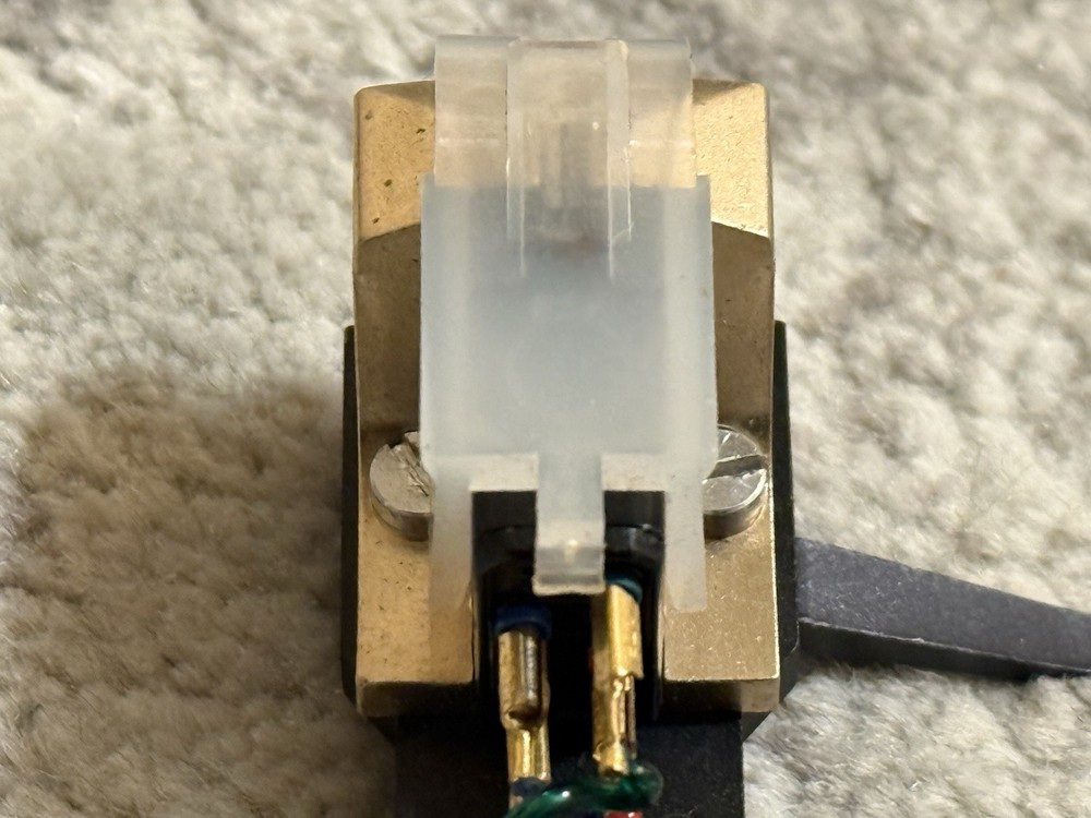 Technics EPC 305MC CARTRIDGE & AUDIOCRAFT HEADSHELL BORON PIPE TESTED & WORKING