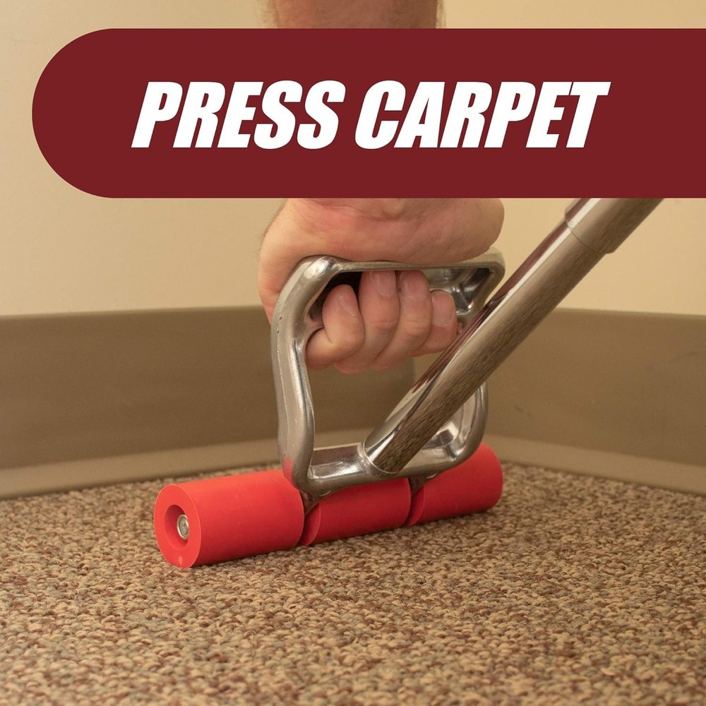 Non-Marring Heavy Duty Roller for Flooring Installations - 7-1/2" Surface Width