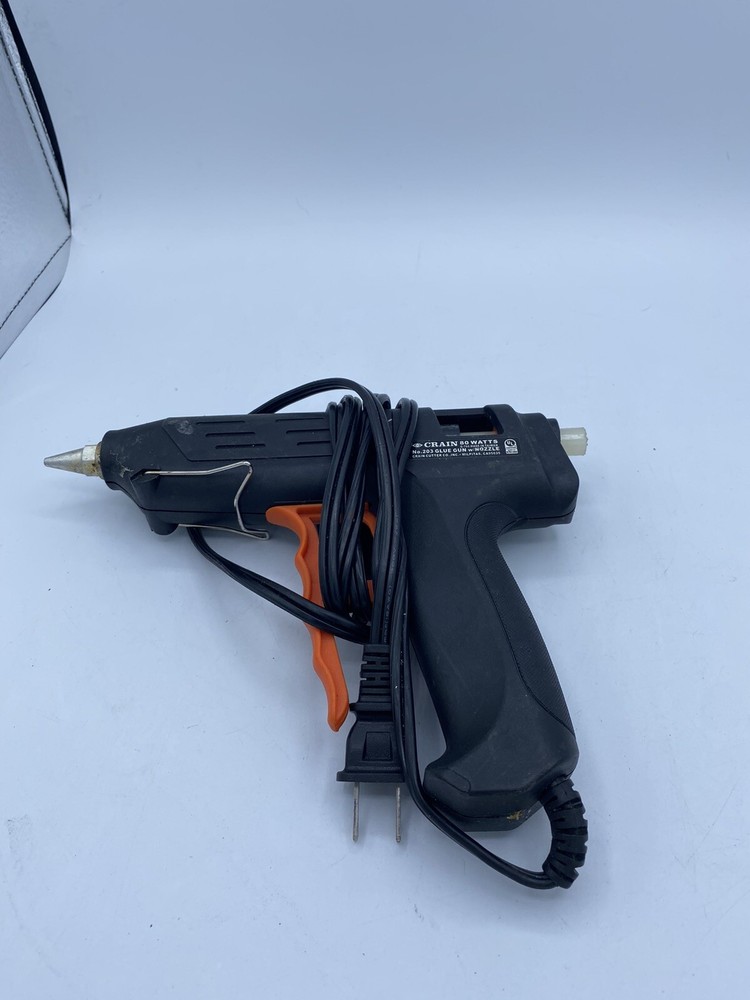 Crain 203 Glue Gun with Nozzle, 80 Watts