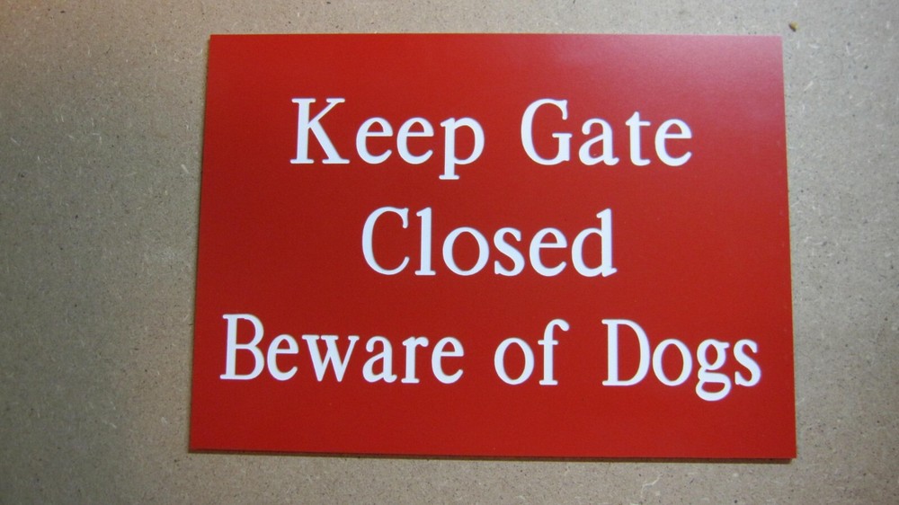 Custom Engraved Personalized Plastic Sign - new - 5x7