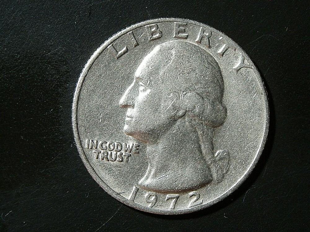1972 WASHINGTON QUARTER #7