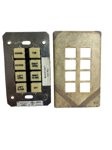 Vantage 2K21, 8-Button Engraved Keypad Painted - EACH - PreOwned