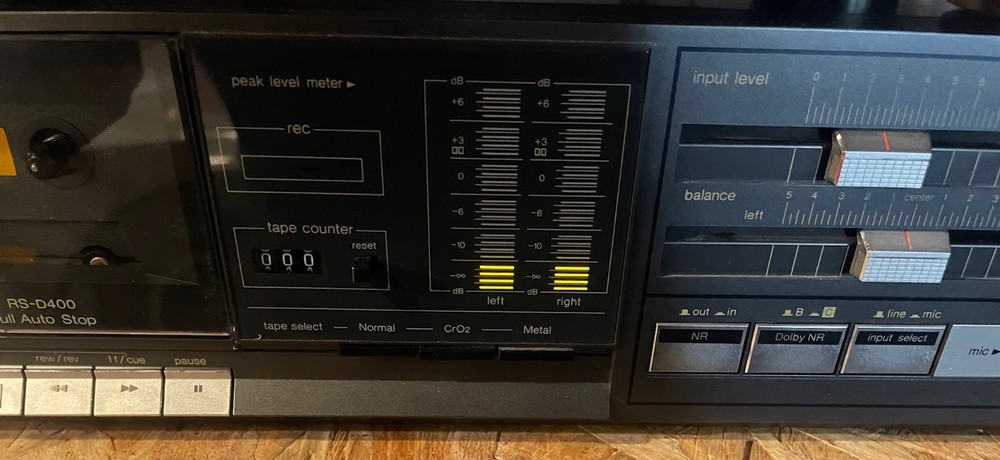 Technics RS-D400 Cassette Deck, New Belts, Tested and Working