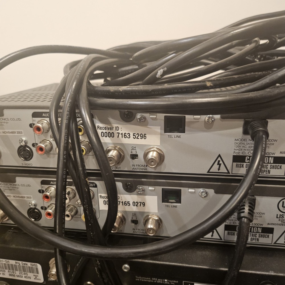 Dish Network Receiver Bundle Lot Various Models 6pc