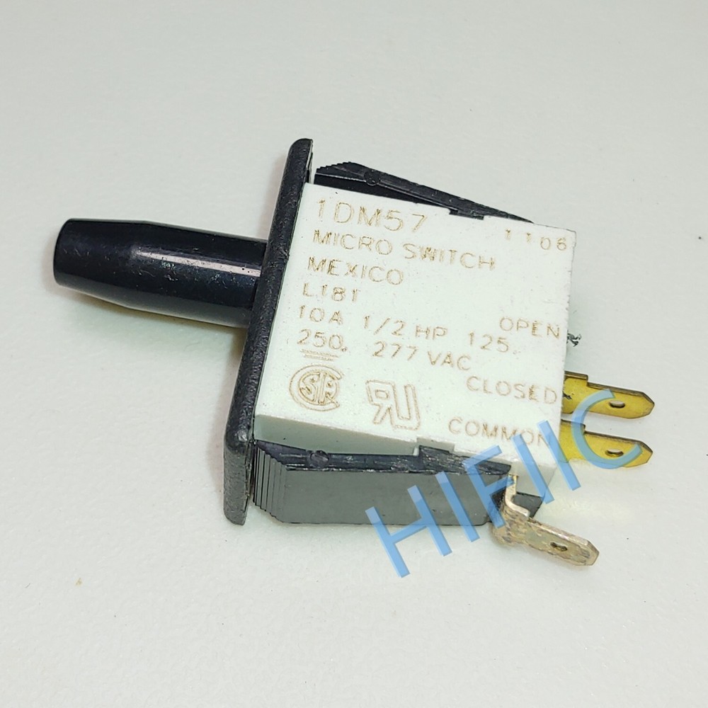 1PCS Honeywell 1DM57 MICRO SWITCH Basic DM Series Snap-in Panel Mount 10A，