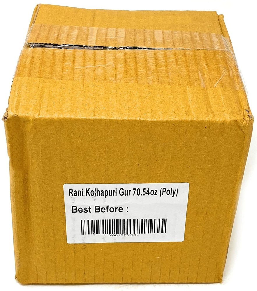Rani Kolhapuri Gur (Jaggery) 2kg (4.4lbs)