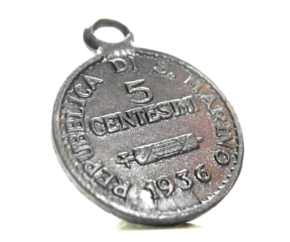 SAN MARINO (5 Cent Medal-Value) Rome