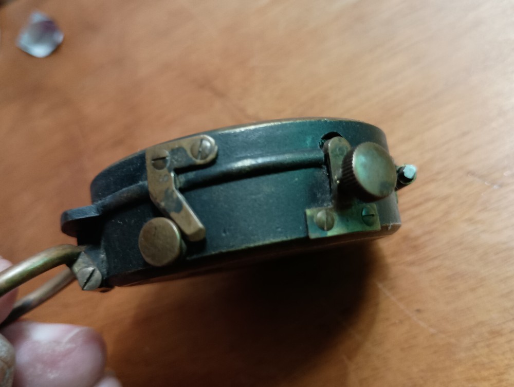 World War I - Brass compass - Plan LTD - Switzerland, perfect working order