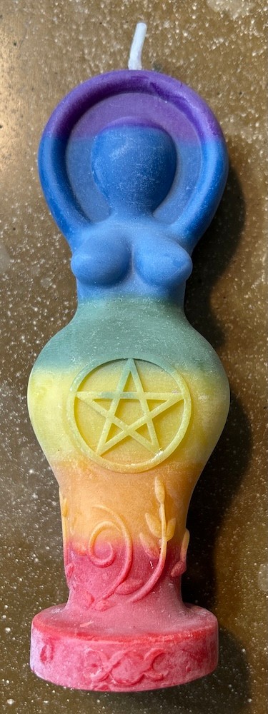 Chakra Goddess Intention Candle!
