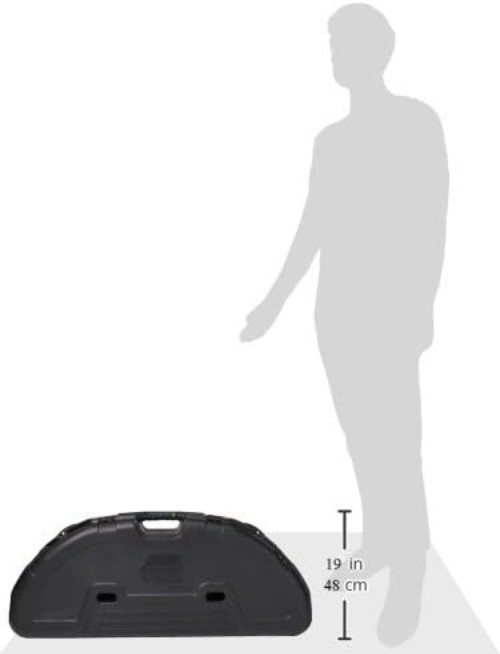 Lockable Protector Compact Bow Case - Holds 5 Arrows, Archery Storage Made Safe
